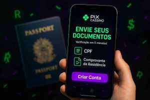 Documentos necessários para jogadores brasileiros no Cassino Pix